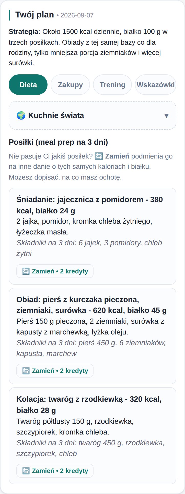 Twój plan