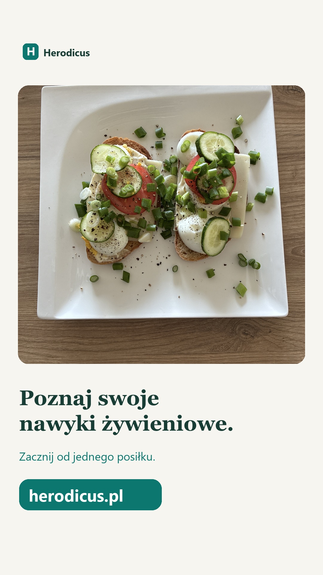 Śniadanie przygotowane przez Przemka